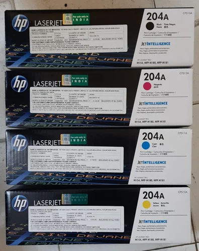 TONER CARTRIDGE 204A -SET B/C/Y/M