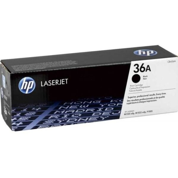 36A LASERJET TONER CARTRIDGE BLACK (CB436A)