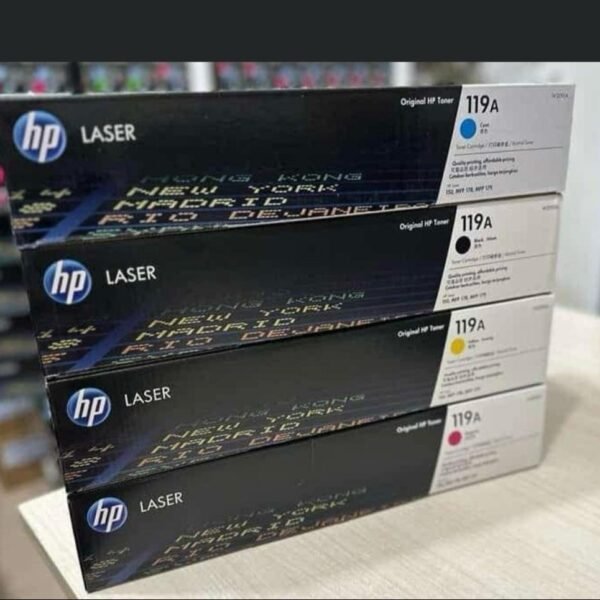 TONER CARTRIDGE 119A SET B/C/Y/M
