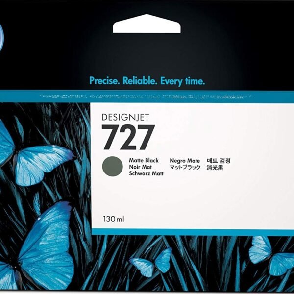 727B 130-ml Matte Black DesignJet Ink Cartridge
