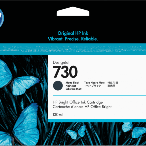 730 130-ml DesignJet Ink Cartridge Matte Black