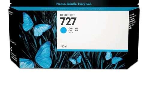 727B 130-ml Cyan DesignJet Ink Cartridge