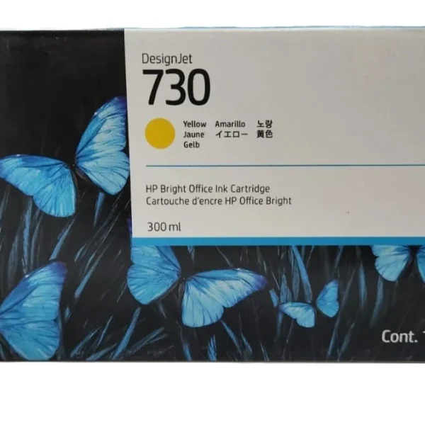 730B 300-ml DesignJet Ink Cartridge Yellow
